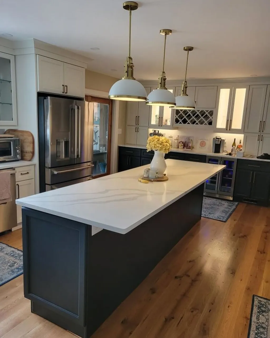 Kitchen remodeling project completed by Delpa Builders in New Castle County, Delaware